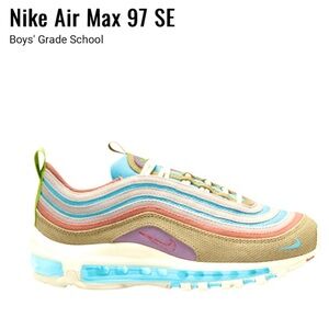 Nike Air Max 97 SE GS 'Sun Club' Copa Wheat Grass Kid’s Size 5.5Y | 7W